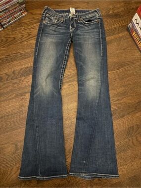 True Religion Women's Joey Big T Flared Jeans size 29